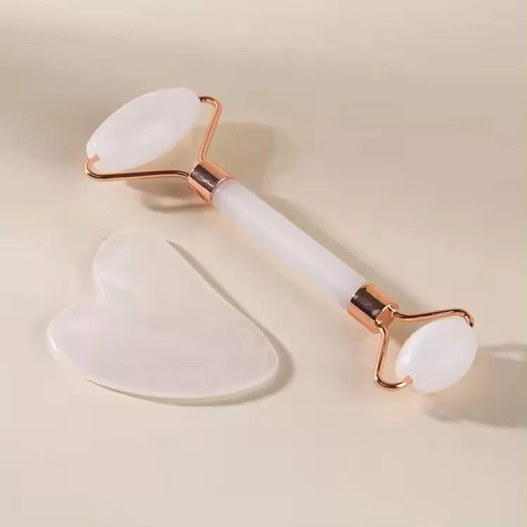 Jade Roller Gua Sha komplekt